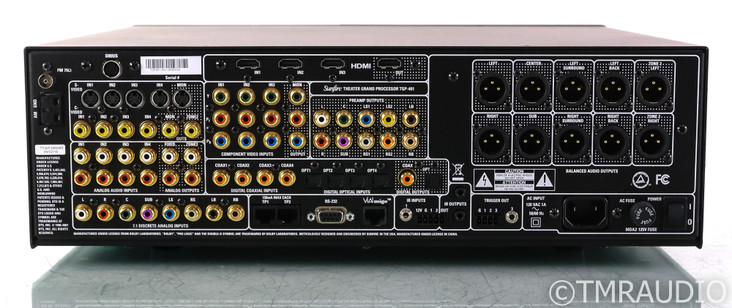 Sunfire TGP-401 7.1 Channel Home Theater Processor; Remote; Theater Grand