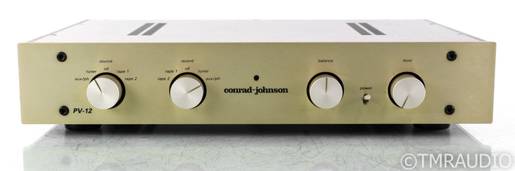 Conrad Johnson PV-12L Stereo Tube Preamplifier; PV12