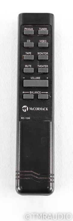 McCormack RLD-1 Stereo Preamplifier; Remote; RLD1