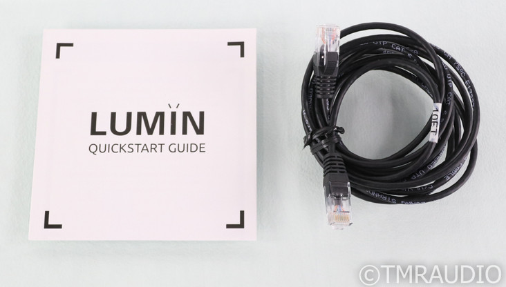 Lumin T2 Network Streamer; Black; T-2; Spotify Connect; Airplay; Roon Ready (SOLD)