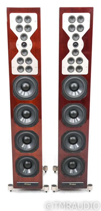 McIntosh XR100 Floorstanding Speakers; Red Walnut Pair