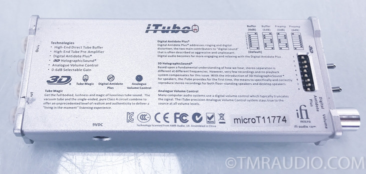 iFi Micro iTube Tube Buffer / Tube Preamplifier (SOLD)