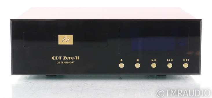 Audio Note CDT Zero/II CD Transport; Black; Remote (SOLD)