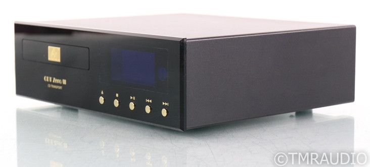 Audio Note CDT Zero/II CD Transport; Black; Remote (SOLD)