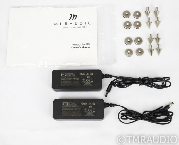 Muraudio SP1 Electrostatic Floorstanding Speakers; Black