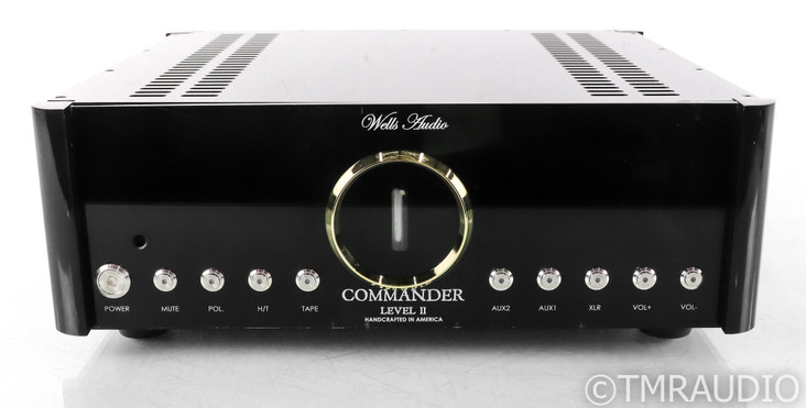 Wells Audio Commander Level II Stereo Tube Hybrid Preamplifier; Remote