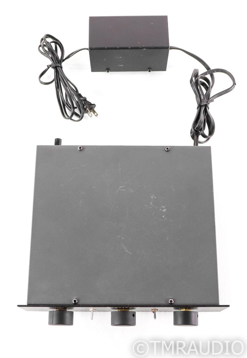 SuperPhon Revelation Basic Vintage Stereo Preamplifier; MM Phono; Black