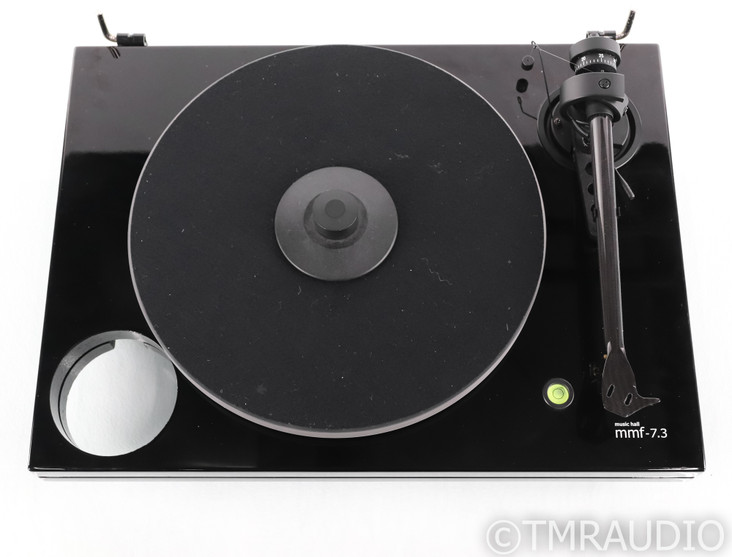 Music Hall mmf-7.3 Belt Drive Turntable; Carbon Fiver Tonearm (No Cartridge)