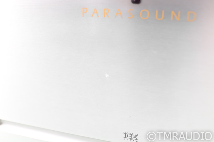 Parasound Halo A 21 Stereo Power Amplifier; A-21; Silver