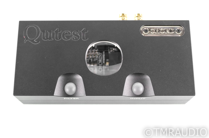 Chord Electronics Qutest DAC; D/A Converter; Black (Open Box) (SOLD4)