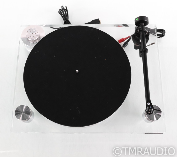 Thorens TD 2010 Belt Drive Turntable; Clear; TP250 (Rega) Tonearm; PS 800 PSU