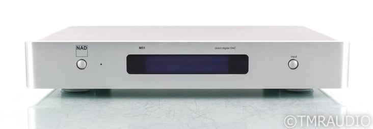 NAD M51 DAC; Remote; USB; M-51; Silver; D/A Converter