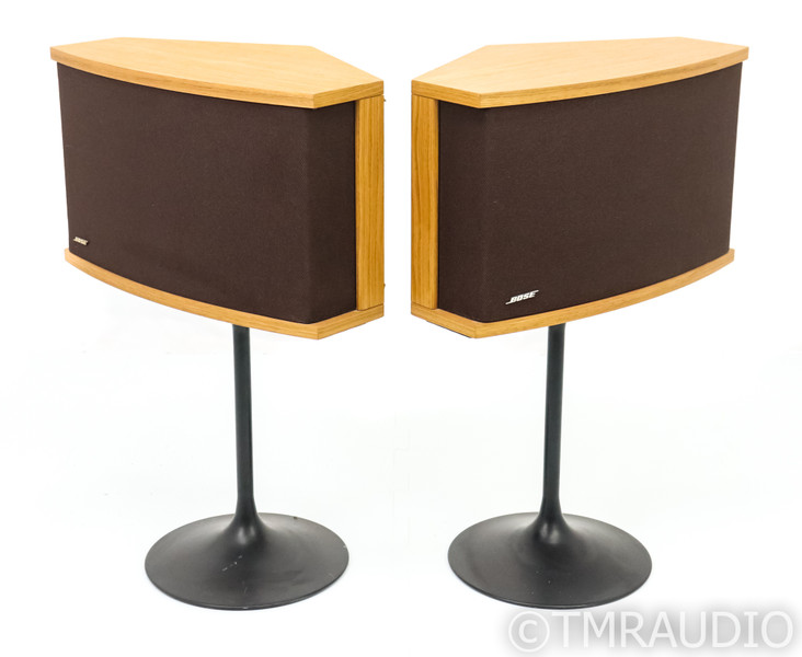 Bose 901 Series VI Stand-Mount Speakers; Walnut Pair w/ Equalizer & Stands
