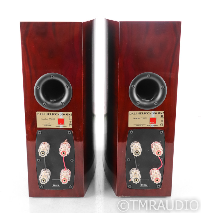 DALI Helicon 300 Mk2 Bookshelf Speakers; Rosenut Pair; Mark II