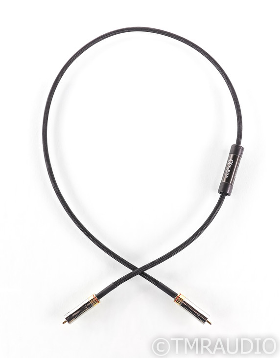 Shunyata Research Alpha v1 RCA Digital Coaxial Cable; Single 1m Interconnect