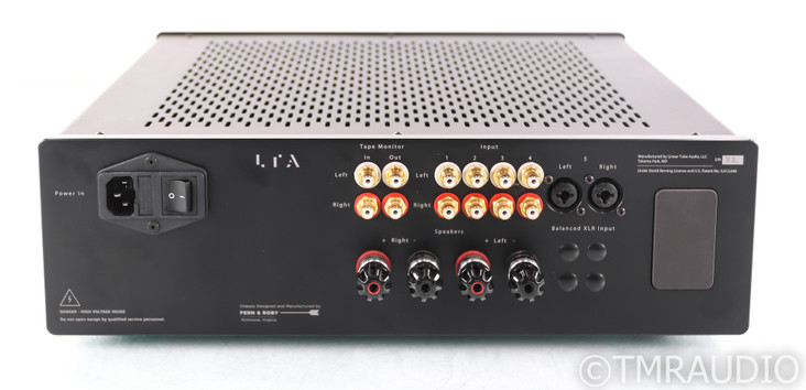 LTA Z10 Stereo Tube Integrated Amplifier; Remote; Black; Z-10 (SOLD)