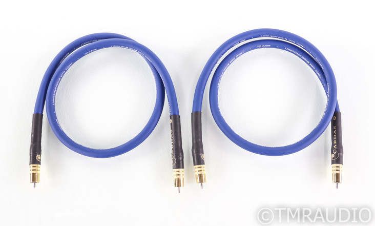 Cardas Clear Beyond RCA Cables; 1m Pair Interconnects