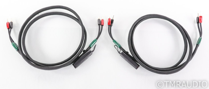 AudioQuest Robin Hood ZERO Speaker Cables; 8ft Pair; 72v DBS