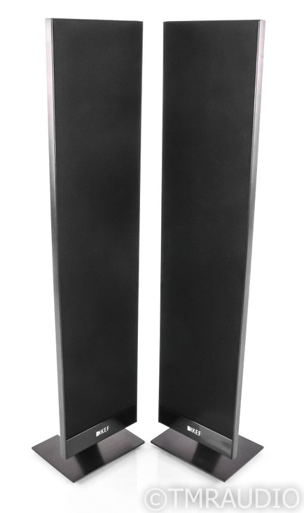 KEF T301 Satellite Speakers; Black Pair - The Music Room