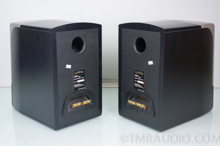 Infinity Kappa 200 Bookshelf Speakers; Made in Denmark