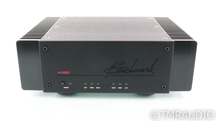 Benchmark AHB2 Stereo Power Amplifier; Black (SOLD5)