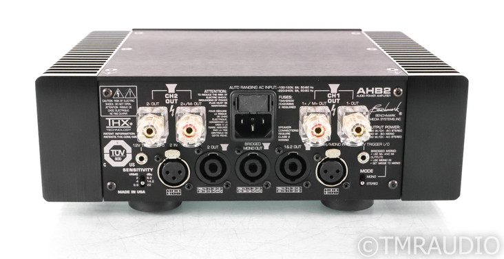 Benchmark AHB2 Stereo Power Amplifier; Black (SOLD5)