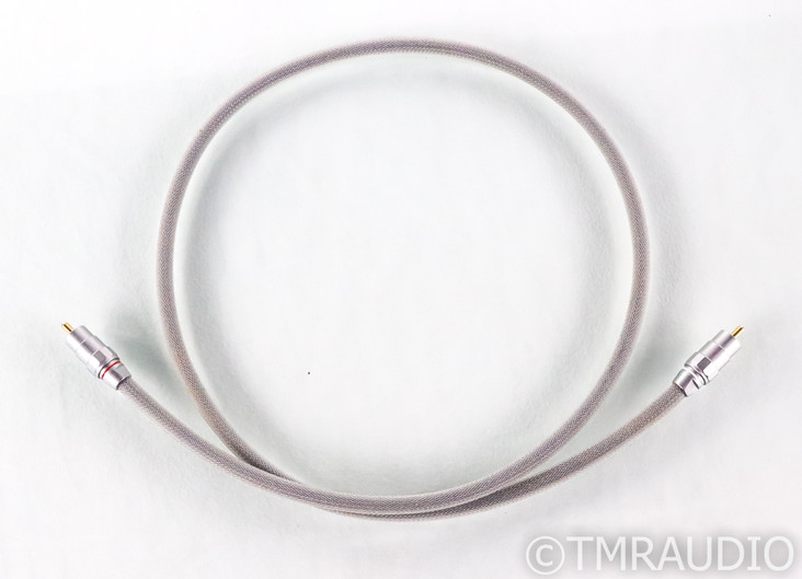 Transparent High Performance RCA Digital Coaxial Cable; Single 1m Interconnect