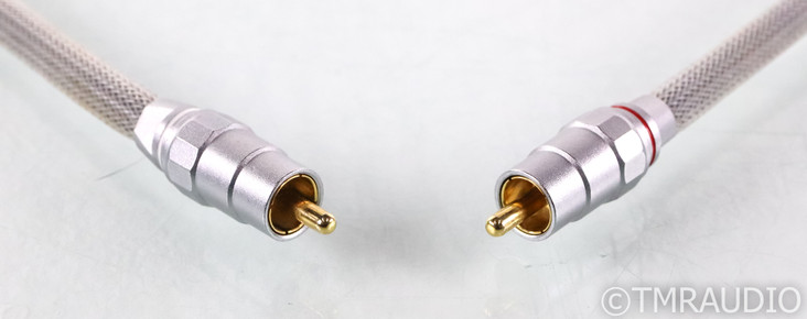 Transparent High Performance RCA Digital Coaxial Cable; Single 1m Interconnect