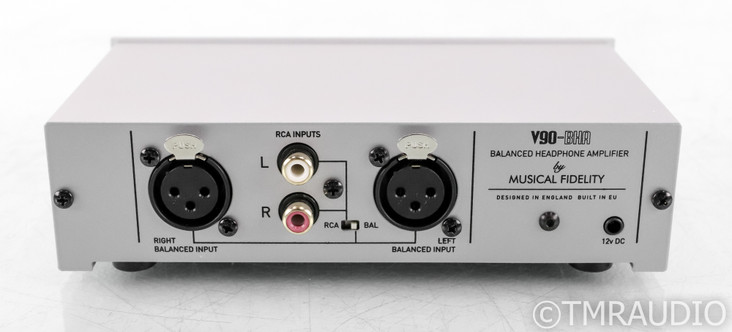 Musical Fidelity V90-BHA Headphone Amplifier; V90BHA; Silver (Open Box)