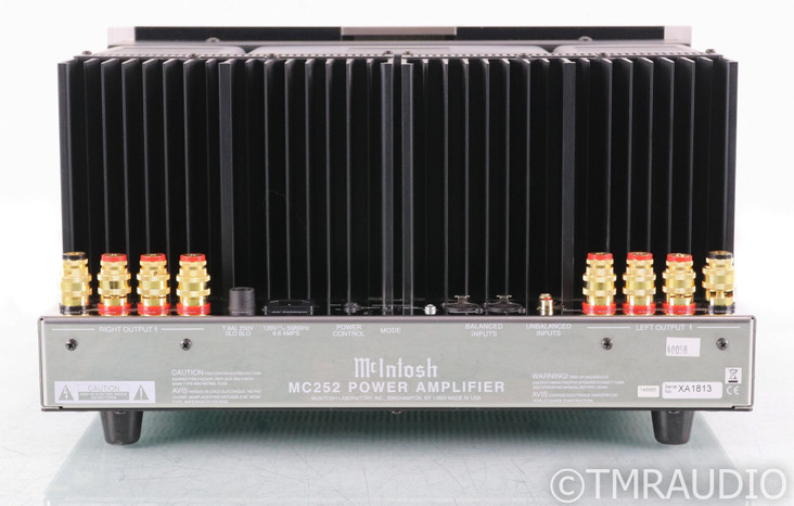 McIntosh MC252 Stereo Power Amplifier; MC-252 (1/1)
