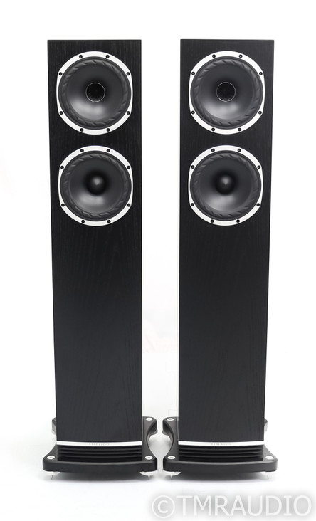 Fyne Audio F501 Floorstanding Speakers; F-501; Black Oak Pair (SOLD)