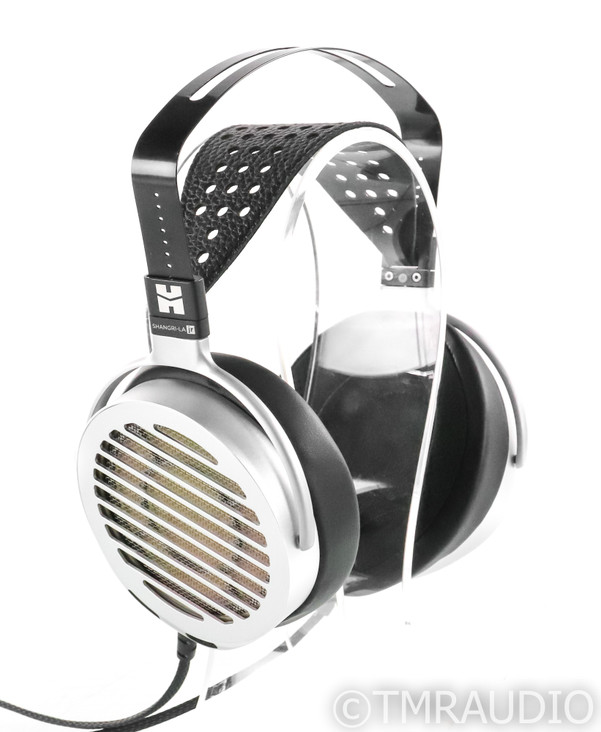 HiFiMan Shangri La Jr Electrostatic Headphones / Amplifier; Silver; Tube