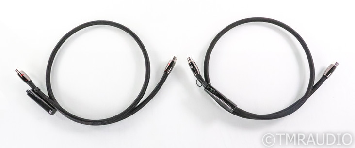 AudioQuest WEL Signature XLR Cables; 1.5m Pair Interconnects; 72v DBS - Unique