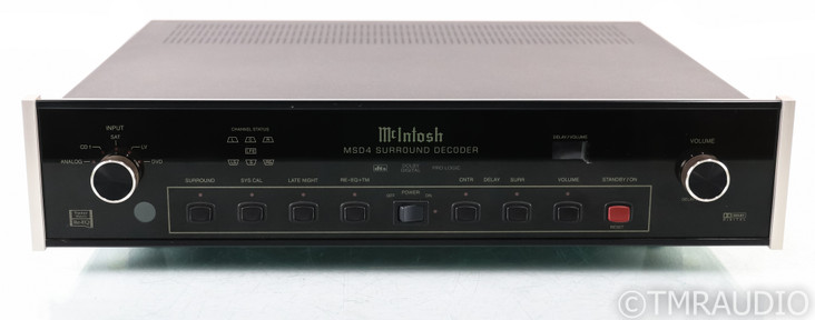 McIntosh MSD4 5.1 Channel Home Theater Processor; MSD-4; Surround Decoder
