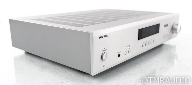 Rotel A11 Tribute Stereo Integrated Amplifier; A-11; Remote; Bluetooth; MM Phono