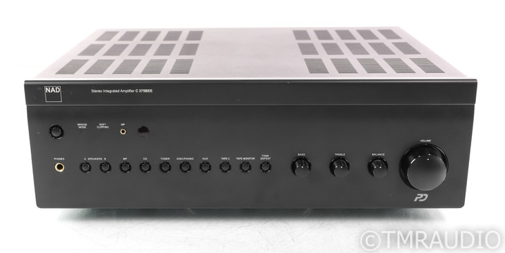 NAD C 375BEE Stereo Integrated Amplifier; Remote; C375BEE