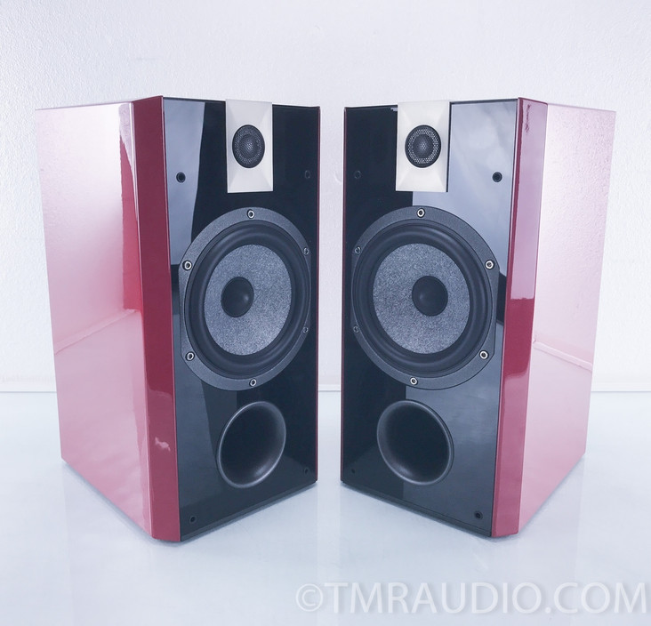 JM Labs Focal 807 W Bookshelf Speakers; Pair; 807W; Carmin Red