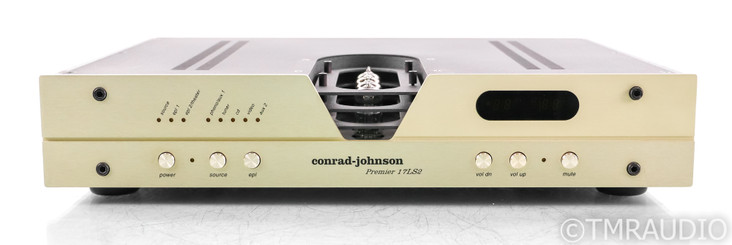 Conrad Johnson Premier 17LS2 Stereo Tube Preamplifier; Remote; 17-SL-2