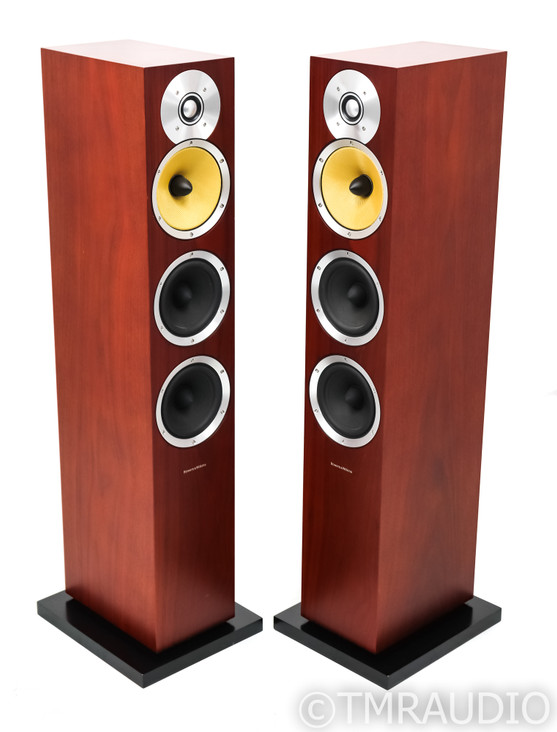 B&W CM8 Floorstanding Speakers; Rosenut Pair