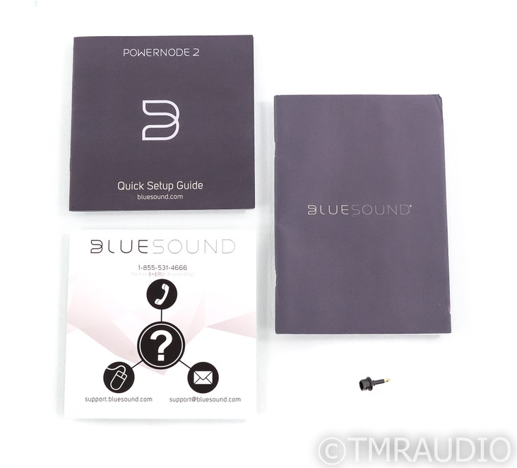 Bluesound Powernode 2 Wireless Streaming Amplifier; White