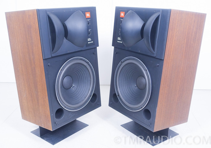 JBL 4425 Vintage Speakers; Stands