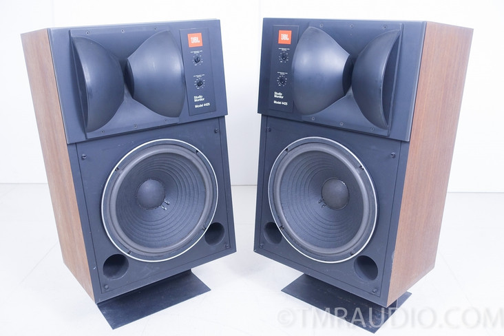 JBL 4425 Vintage Speakers; Stands