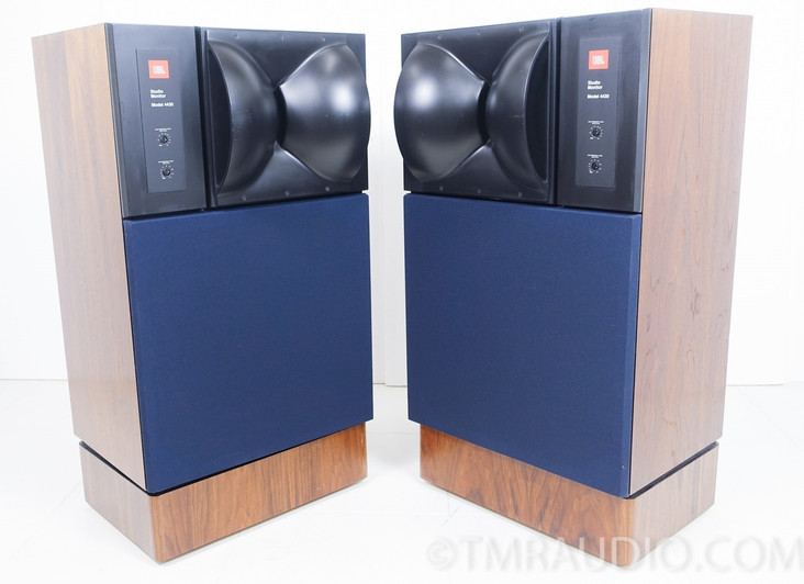 JBL 4430 Studio Monitor Speakers with Custom Stands