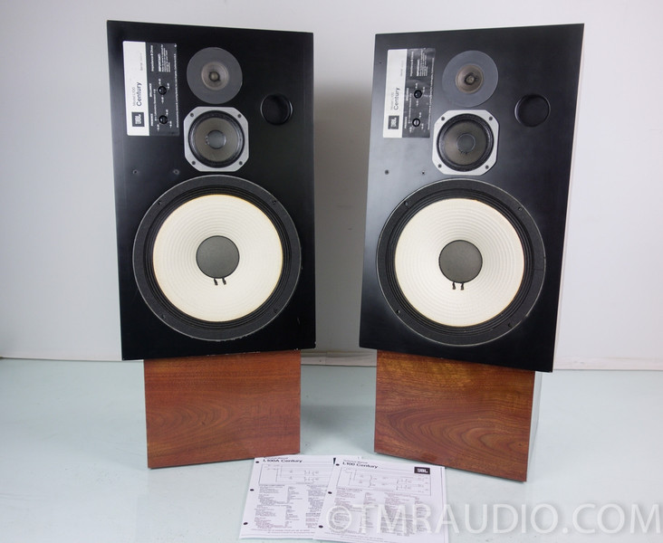 JBL L100 Vintage Speakers; Refinished w/ Beautiful Custom Stands