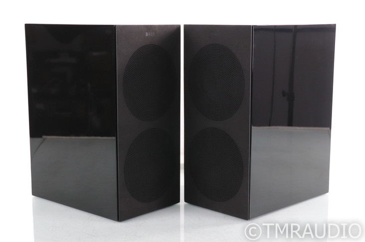 KEF R3 Bookshelf Speakers; Gloss Black Pair; R-3 (SOLD2)