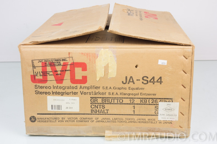 JVC JA-S44 Vintage Integrated Amplifier in Factory Box AS-IS