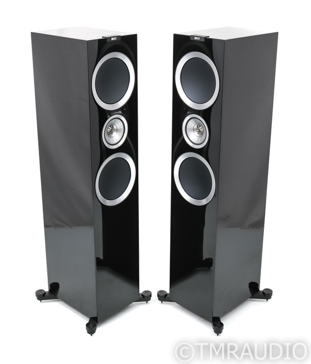 KEF R900 Floorstanding Speakers; Gloss Black Pair (SOLD)