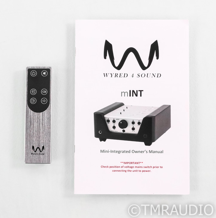 Wyred 4 Sound mINT Stereo Integrated Amplifier; Mini Integrated; Remote