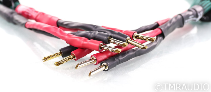 AudioQuest Pike's Peak Speaker Cables; 6ft Pair; 72v DBS