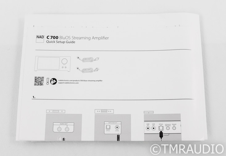 NAD C 700 Integrated Streaming Amplifier; C700; BluOS
